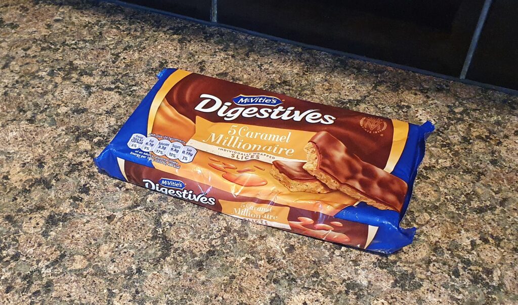 McVitie’s 5 Caramel Millionaire Slices