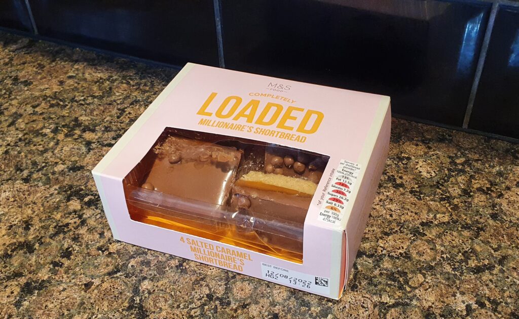 M & S Completely Loaded Millionaire’s Shortbread