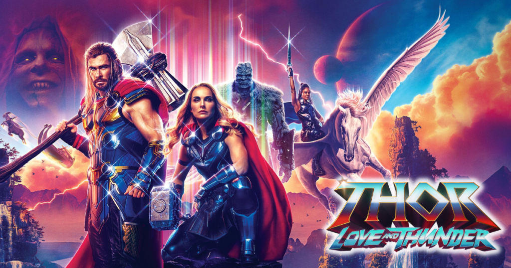 Thor Love and Thunder poster 