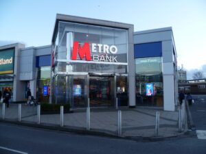 A Metro Bank branch in London